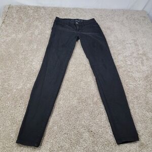 American Eagle Jeggings Super Stretch Black‎ Wash Denim Pants Size 0